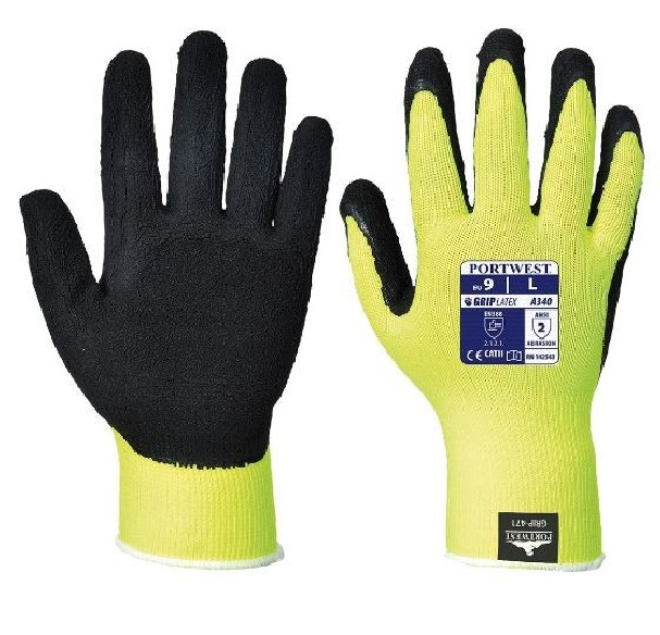 GUANTI GRIP HI-VIS - LATTICE - A340