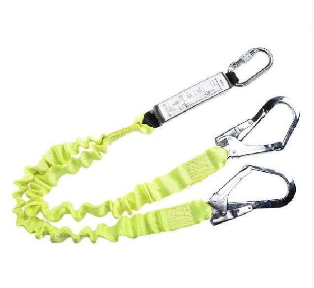 DOUBLE ELASTICATED LANYARD WITH SHOCK ABSORBER - FP52