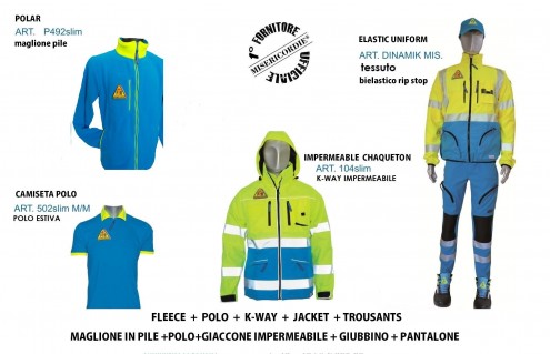 OFFERTA KIT slim MISERICORDIE UNIFORME COMPLETA