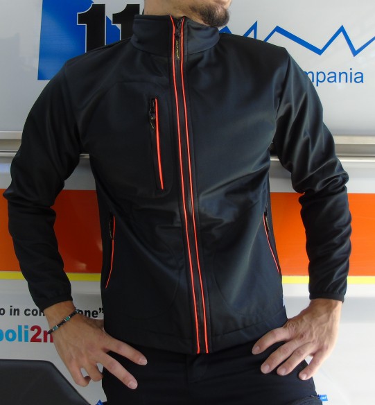 softshell 112 -  CHAQUETA IMPERMEABLE/ANTI-VIENTO - RESCATE DE EMERGENCIAS