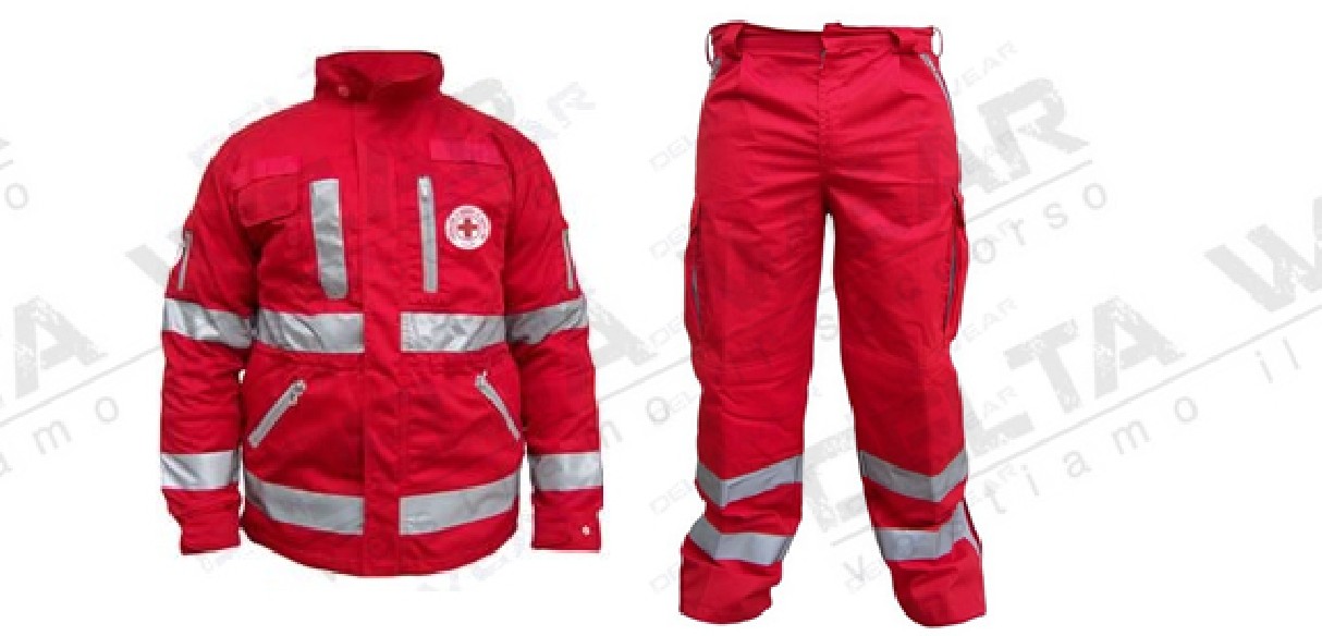 Red cross hotsell jacket