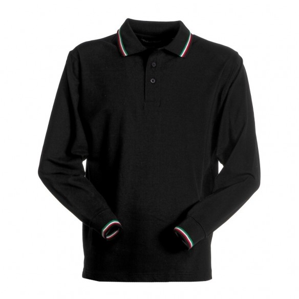 505 Tricolore m/l  POLO LONG SLEEVES