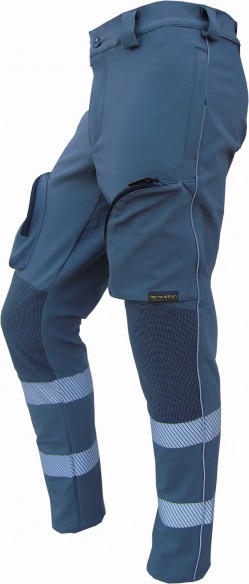 611 dinamic gray ELASTICIZED TROUSANT