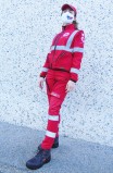 uniform red cross