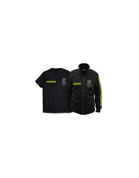 T-SHIRT + FP492 full zip SWEAT RESCUE AMBULANCE - LOGO OF YOUR CHOICE