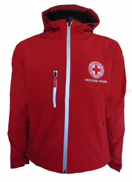 softshell CROCE ROSSA antivento/impermeabile