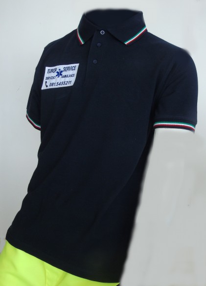 505T M/M SUMMER POLO Italy - 2 logo