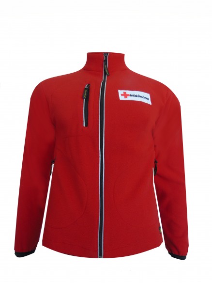 P498 FLEECE RED CROSS UK