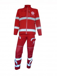uniforme elastica para cruz roja