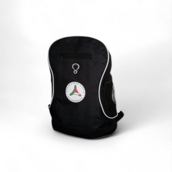 mochila con logotipo