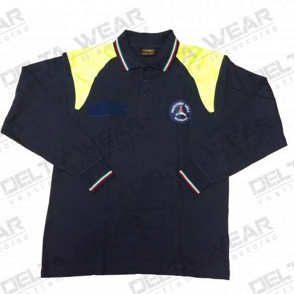 505T G plus M/L POLO LONG SLEEVES