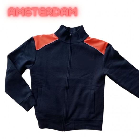 FP492 Amsterdam  full zip FELPA  - VARI COLORI