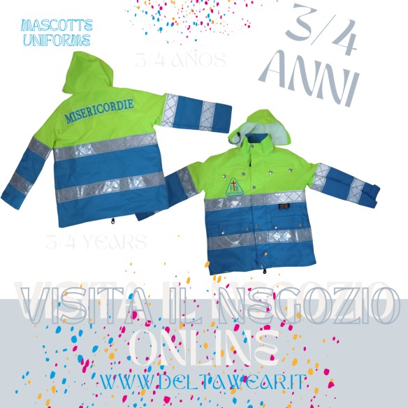 104 F CHILD waterprrof jacket - ambulance