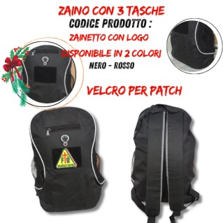 mochila with velcro for patch