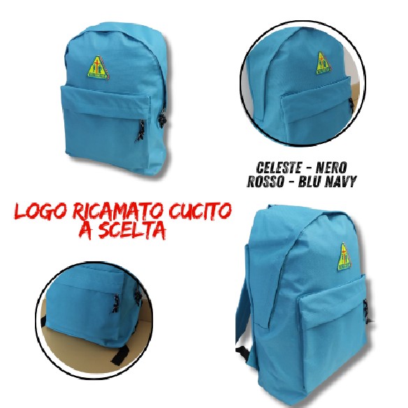 mochila with logo of your chouse
