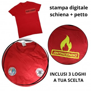 T-SHIRT CON 3 LOGOS