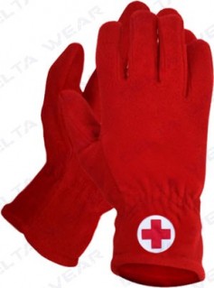 guantes invernal cruz roja