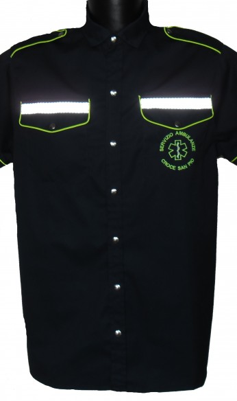 201BL M/L CAMISA RESCATE AMBULANCIA