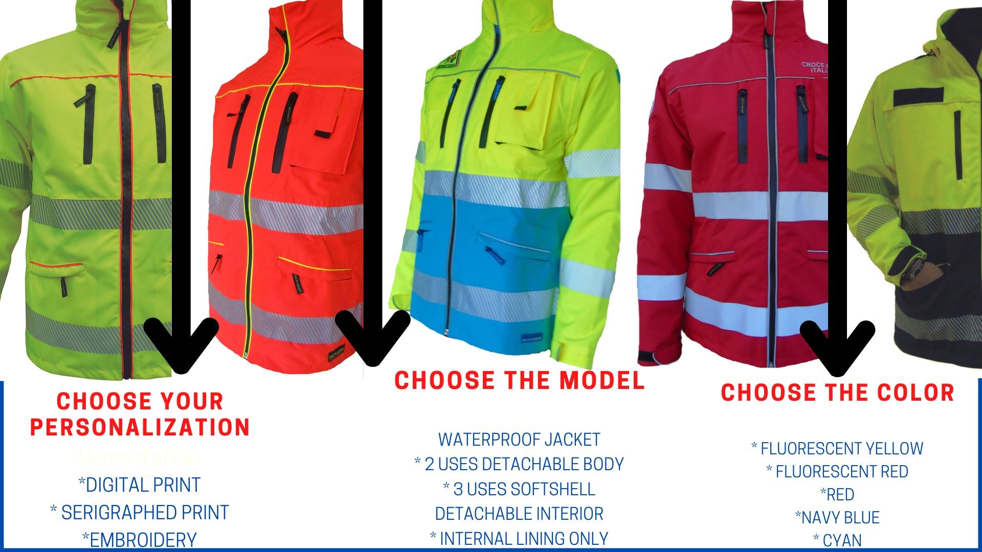 winter jackets : i'm telling you about our waterproof thermal and technical jackets !